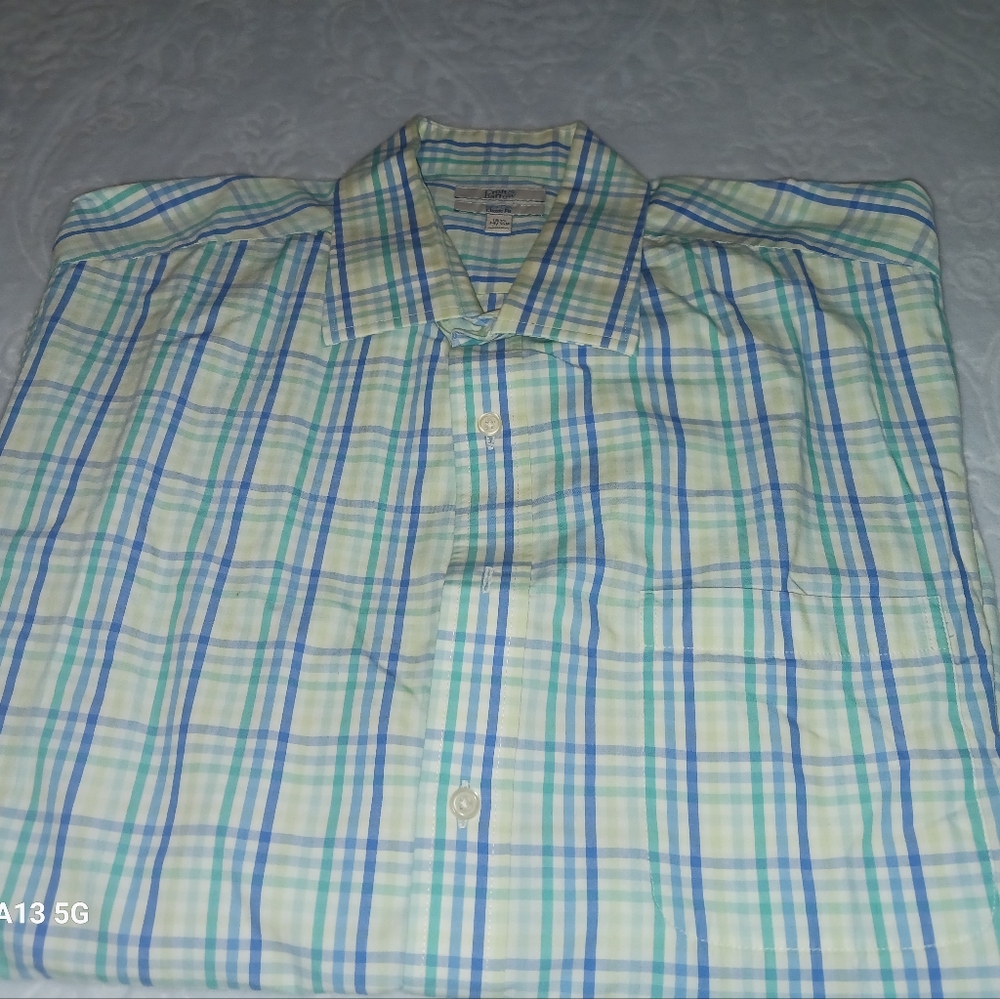 Croft & Barrow Dress Shirt Plaid